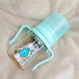 [I-BYEOL Friends] 200ml PPSU, Nipple-Straw cup, Tomi-Mint _ Weighted Straw, PPSU, BPA Free _ Made in KOREA